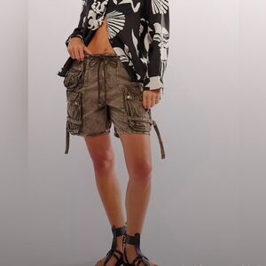 Free People Cargo Shorts Nwot